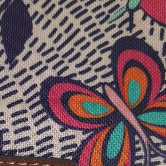 Lilly Bloom Convertible/Crossbody "Night Flight Butterfly" Purse - Picture 8 of 8